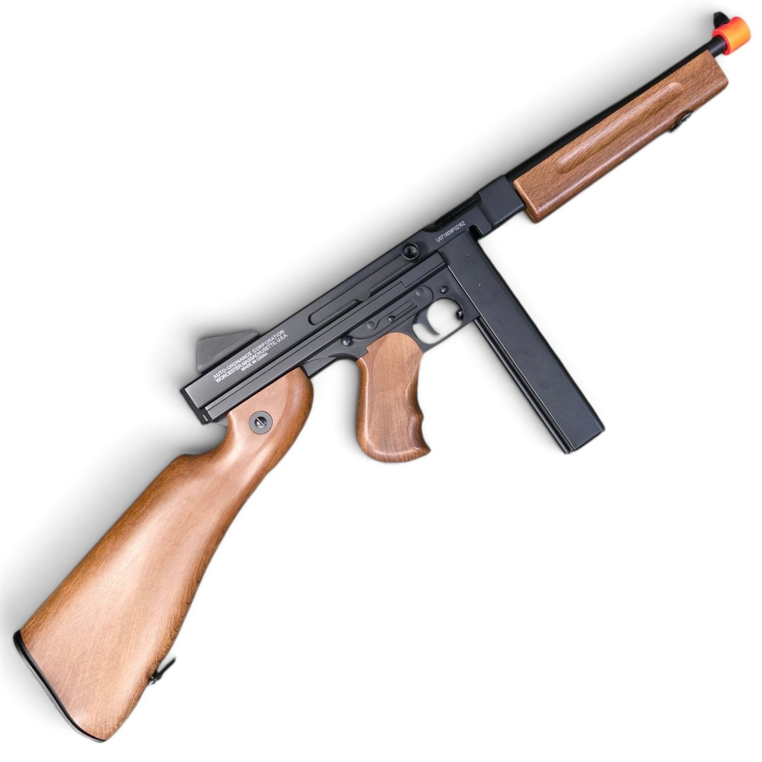 Used Thompson M1A1 Airsoft AEG Rifle w/ Metal Receiver