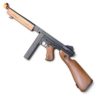 Used Thompson M1A1 Airsoft AEG Rifle w/ Metal Receiver