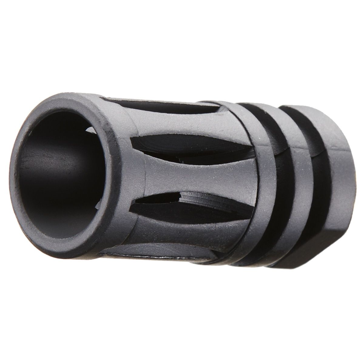 Lancer Tactical Steel Bird Cage Flash Hider – 14mm CCW Airsoft M4/M16 | Black