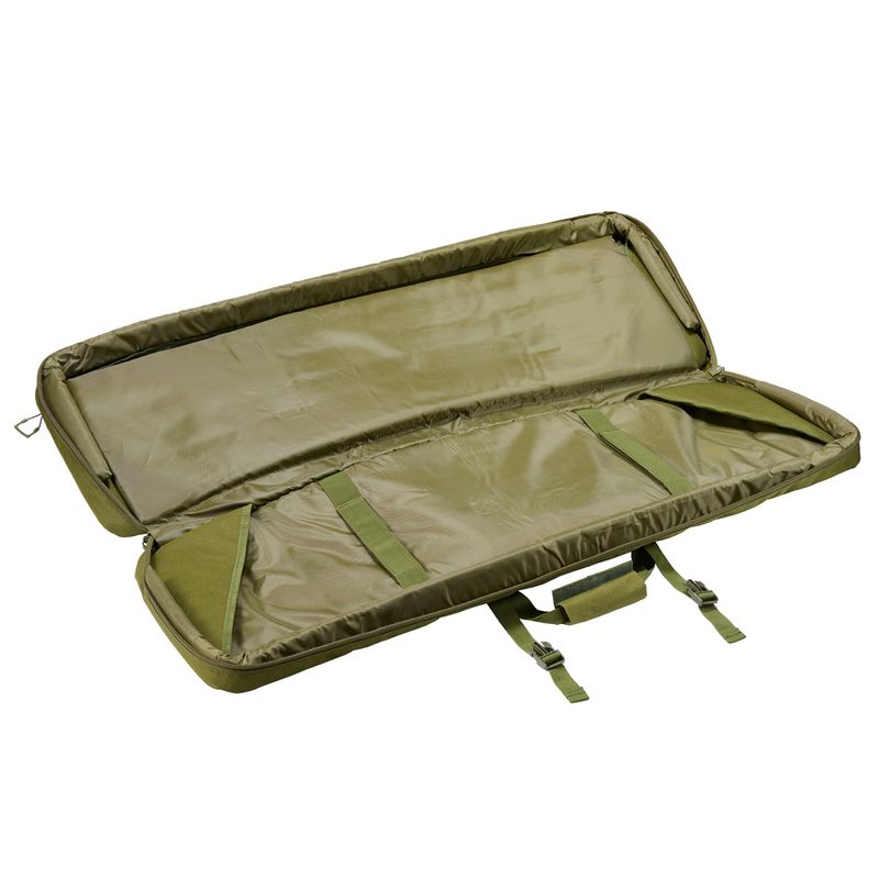Lancer Tactical 42" Double Airsoft Rifle Bag – 1000D Nylon | OD Green