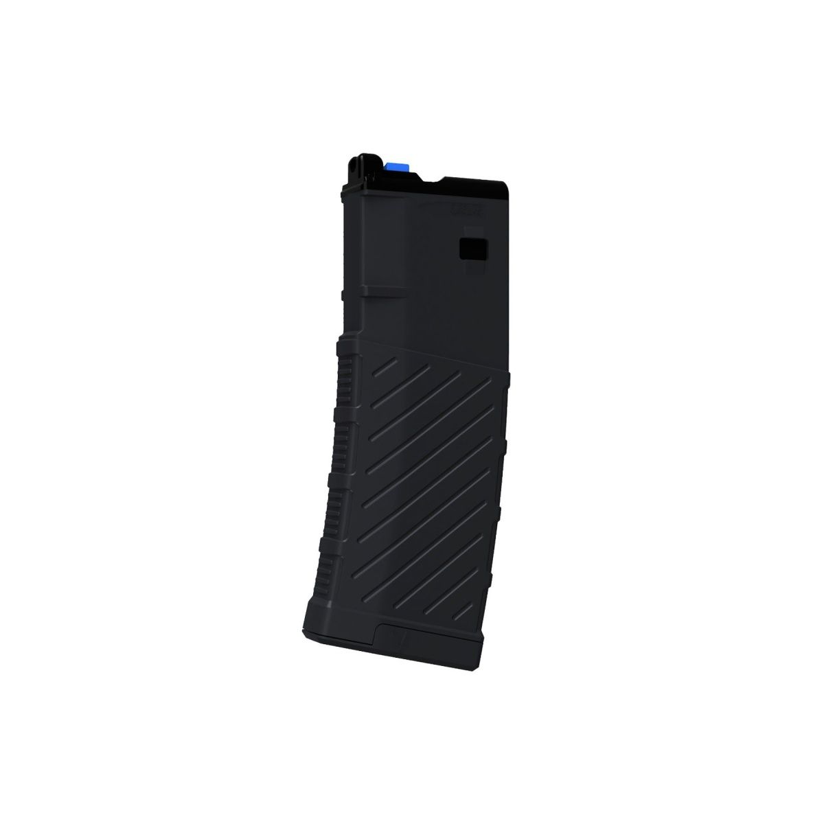 VORSK VMAR Series 40-Round Gas Magazine for MWS Gas Blowback Rifles – Black / Gray / Tan, Color: Black