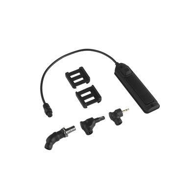 Atlas Custom Works Dual Function Wire Switch PRO – Picatinny Remote Pressure Switch – Black
