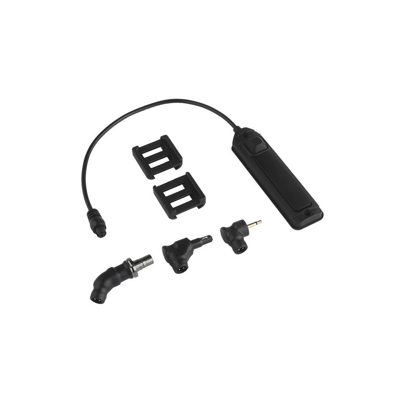 Atlas Custom Works Dual Function Wire Switch PRO – Picatinny Remote Pressure Switch – Black