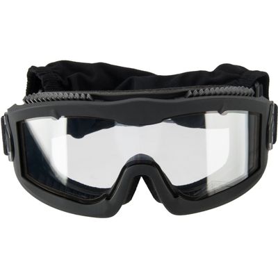 Lancer Tactical AERO Protective Airsoft Goggles – Black Frame / Clear Lens