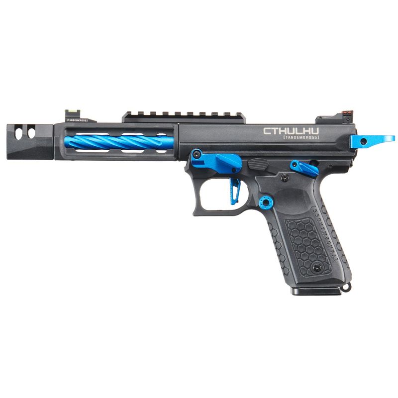 Tandemkross CTHULHU Semi/Full-Auto Gas Blowback Airsoft Pistol – Blue