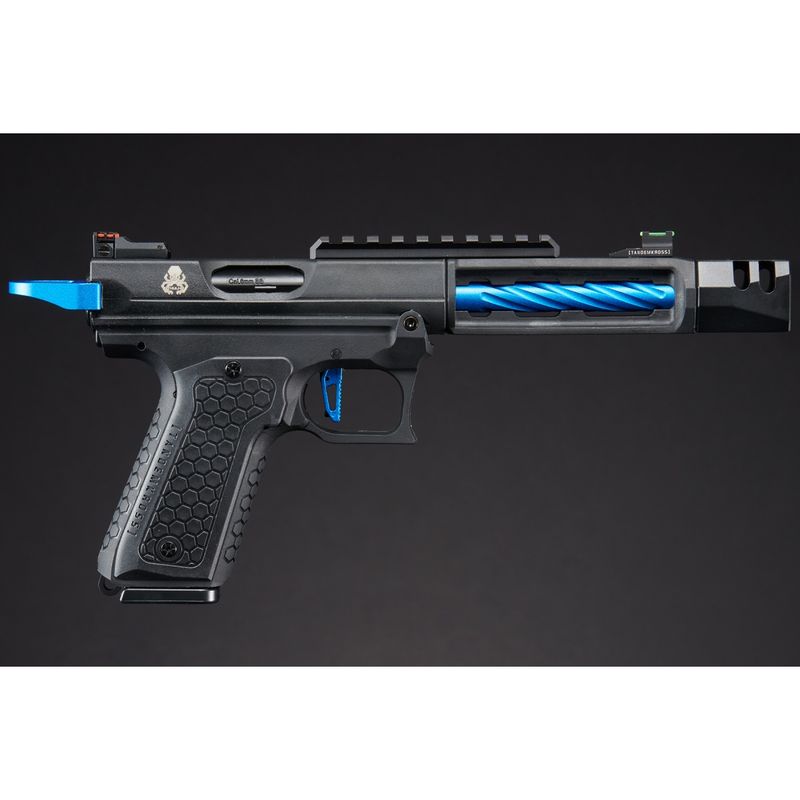 Tandemkross CTHULHU Semi/Full-Auto Gas Blowback Airsoft Pistol – Blue