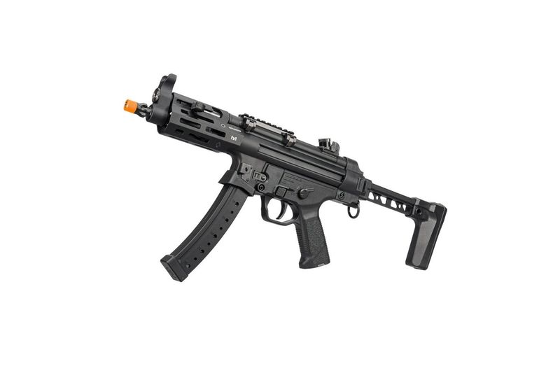 G&amp;G TGM R5S ETU MP5-Style Airsoft AEG Rifle with Folding Stock – Black