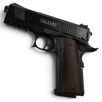 Used ICS BLE-Vulture Tactical Gas Powered Airsoft Pistol, Black | Pre-Owned