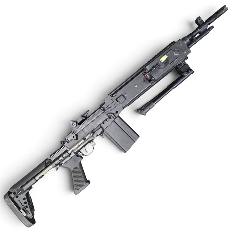 Used CYMA Sport Full Metal M14 EBR Designated Marksman Rifle Airsoft AEG
