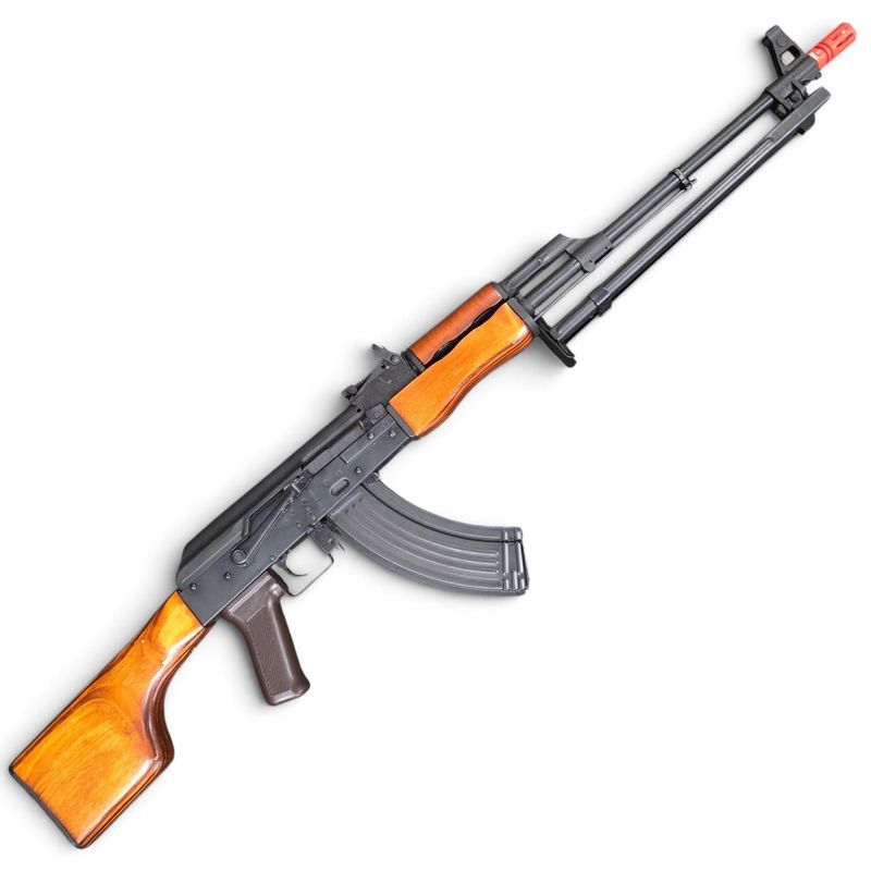 Used LCT Stamped Steel RPK Airsoft AEG LMG w/ Real Wood Furniture