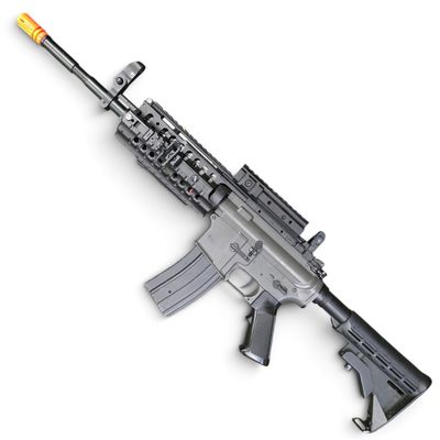 Used A&K M4 S-System Carbine AEG Airsoft Rifle (Black)