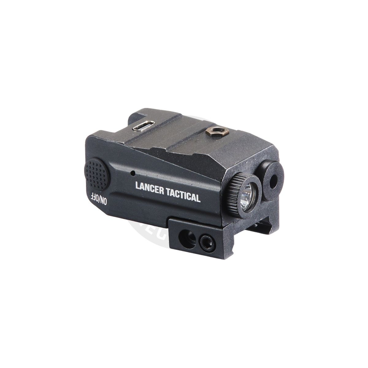 Lancer Tactical Low Profile Picatinny Flashlight &amp; Laser