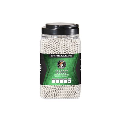 Lancer Tactical Streamline Competition Grade Outdoor .32g Airsoft BBs – 18,500 Rounds