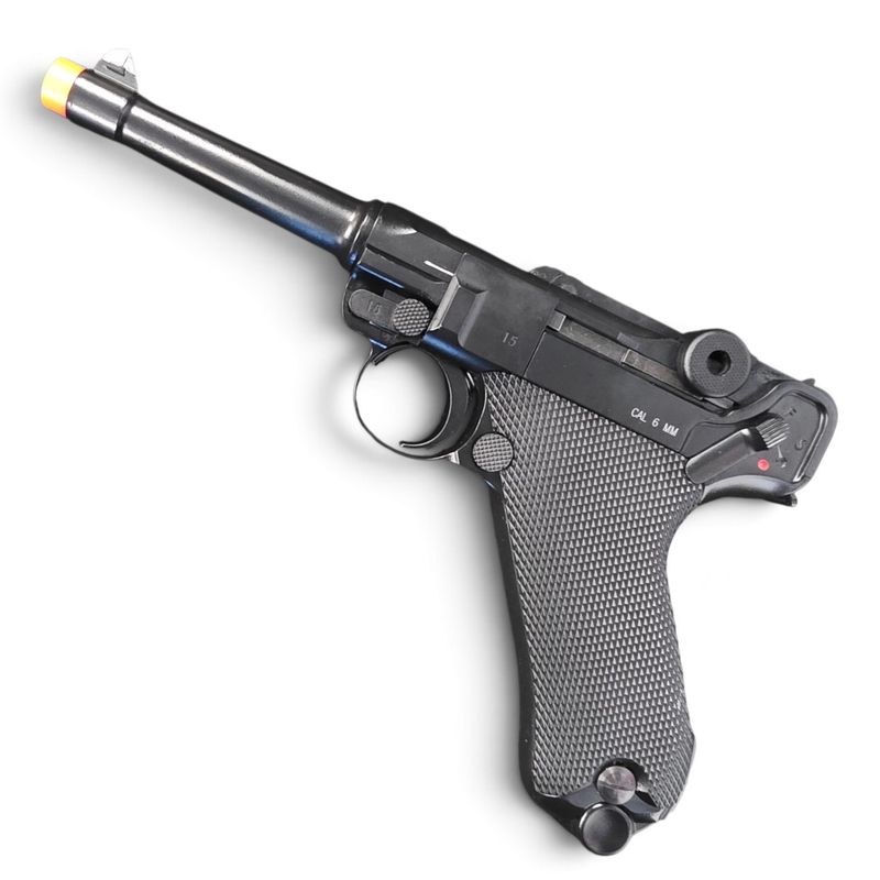 Used KWC WWII Full Metal P08 Luger CO2 Powered Airsoft Pistol | Pre-Owned