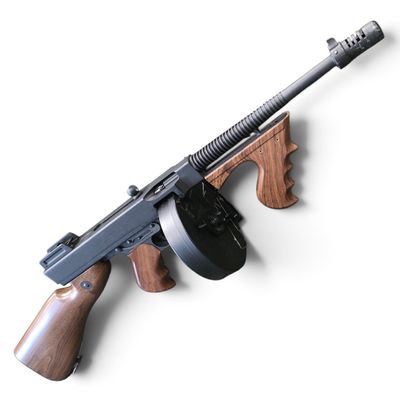 Used Cybergun x Thompson "Chicago Typewriter" M1928 Pattern Airsoft AEG Rifle w/ MOSFET | Pre-Owned