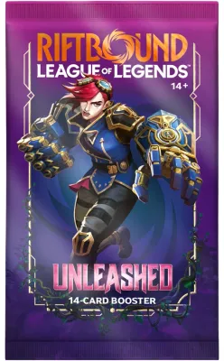 Riftbound League of Legends - Unleashed 14 Card Booster