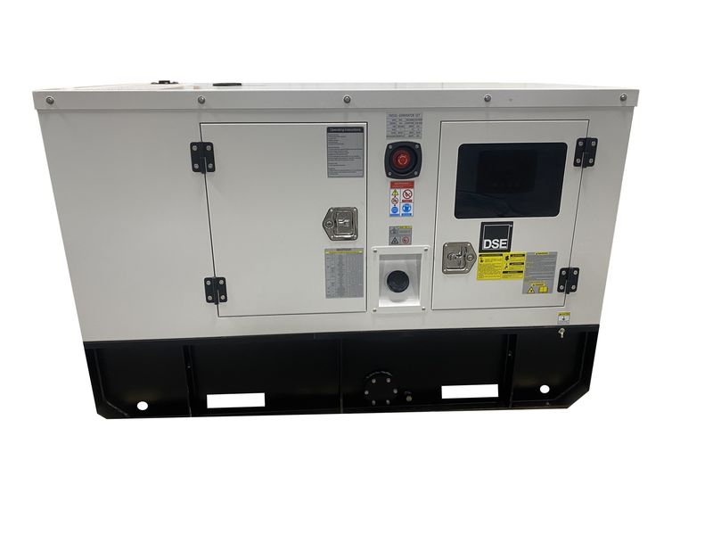25KW New Perkins Enclosed Diesel Generator Set w/Fuel Tank