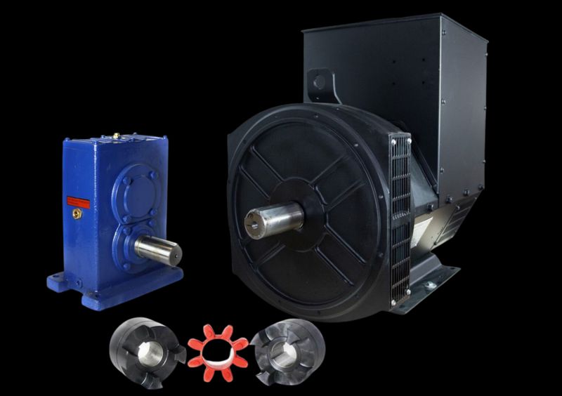 CGG 224E 50KW 1 Phase PTO Combo Kit