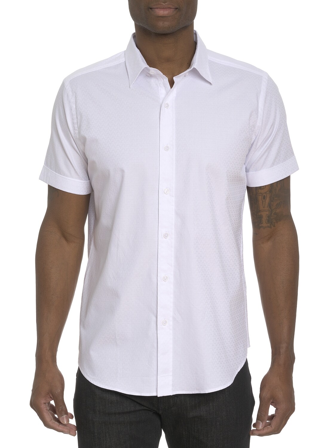 Robert Graham Diamond Bar Short Sleeve Shirt