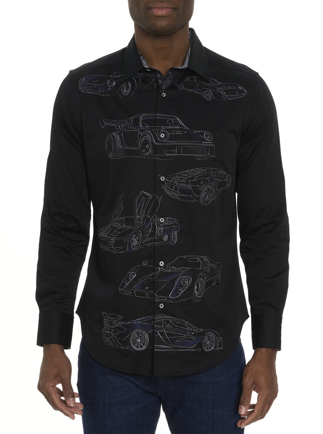 Robert Graham Special Edition Nevell Embroidered Car Shirt