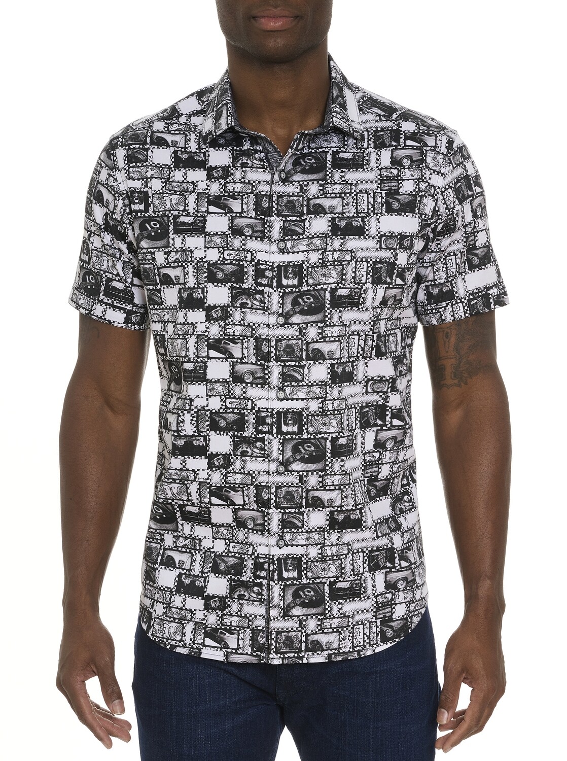 Robert Graham Special Edition Beau Short Sleeve Car Shirt