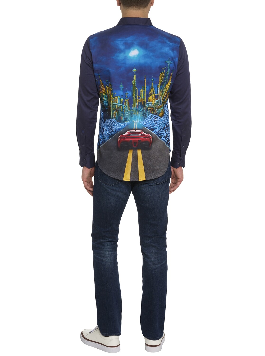 Robert Graham Special Edition Nightspider Car Shirt