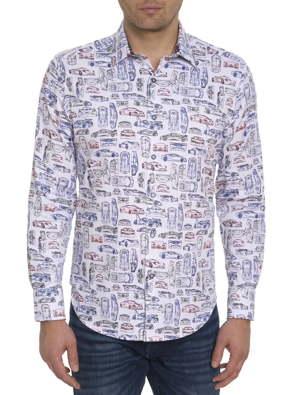 Robert Graham Hyper Rides Car Shirt