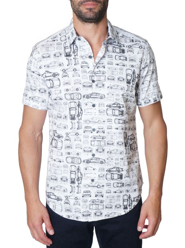 Robert Graham Special Edition Marek Short Sleeve Car Shirt