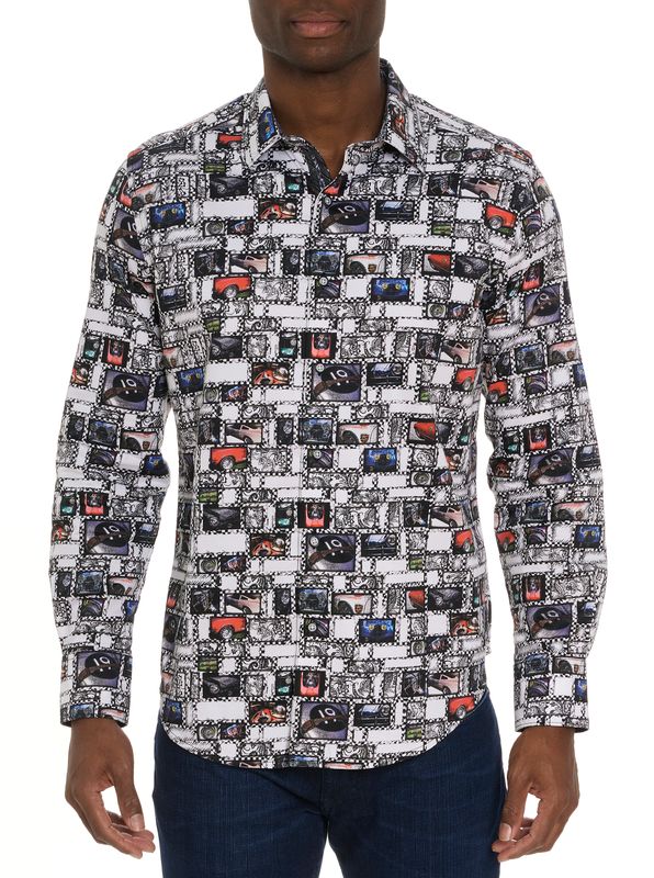 Robert Graham Dayno SE Car Shirt, Color: Multi, Size: S