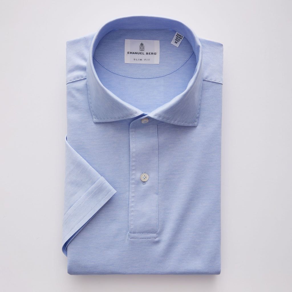 Emanuel Berg Slim Fit Short Sleeve Polo Shirt