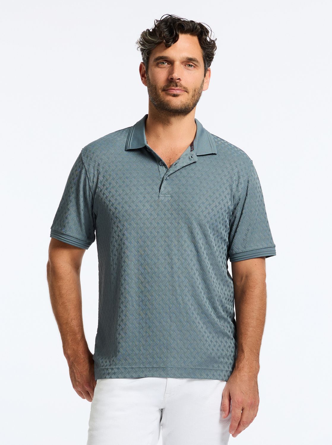 Robert Graham Elias Knit Polo Shirt
