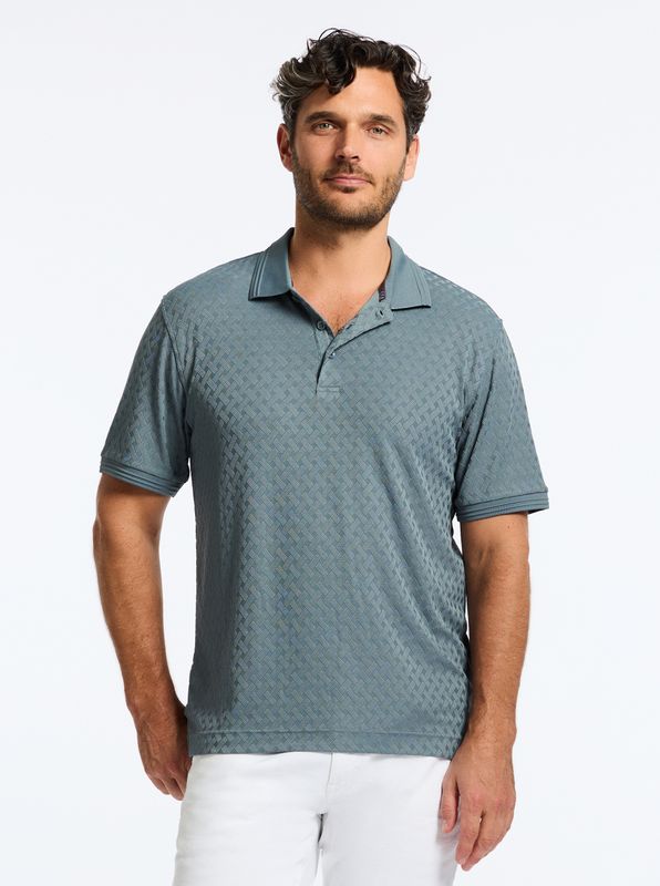 Robert Graham Elias Knit Polo Shirt