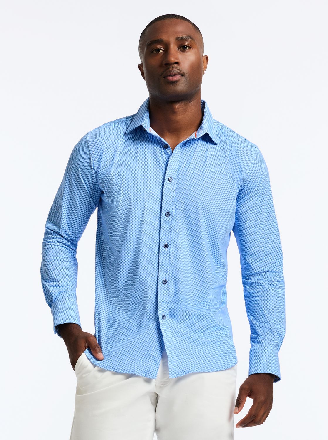 Robert Graham Leros Long Sleeve Knit Shirt