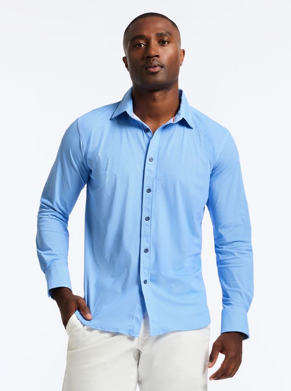 Robert Graham Leros Long Sleeve Knit Shirt