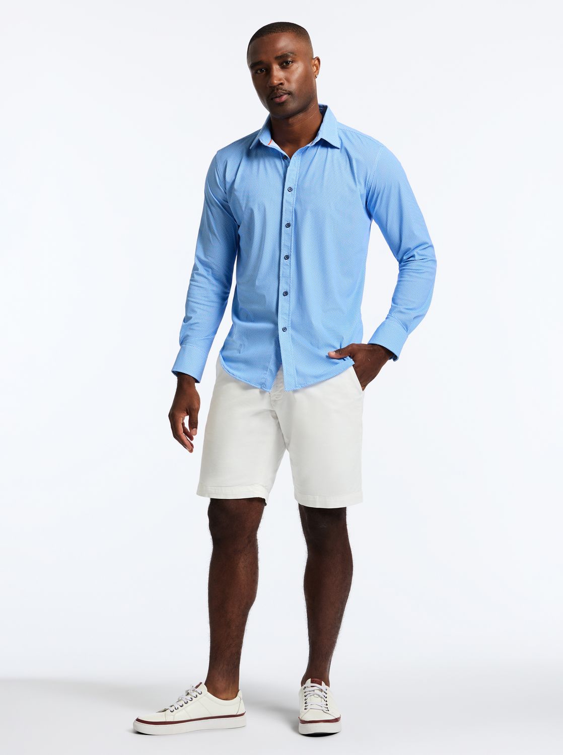 Robert Graham Leros Long Sleeve Knit Shirt