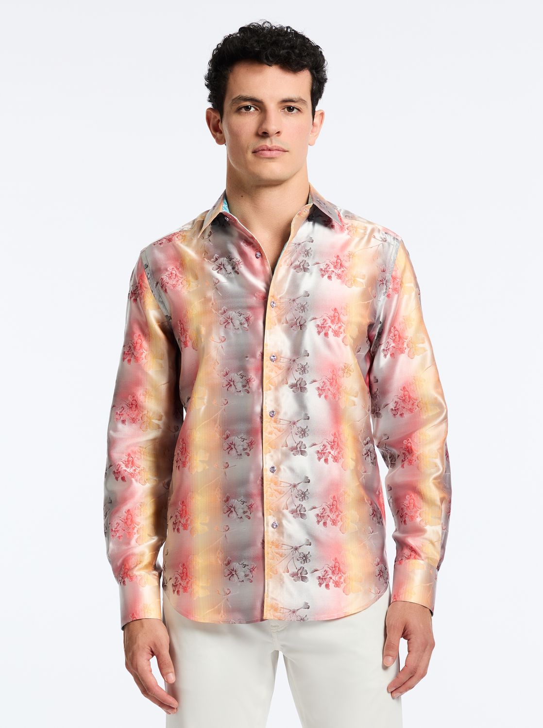 Robert Graham Limited Edition &quot;Sunset Trellis&quot; Shirt
