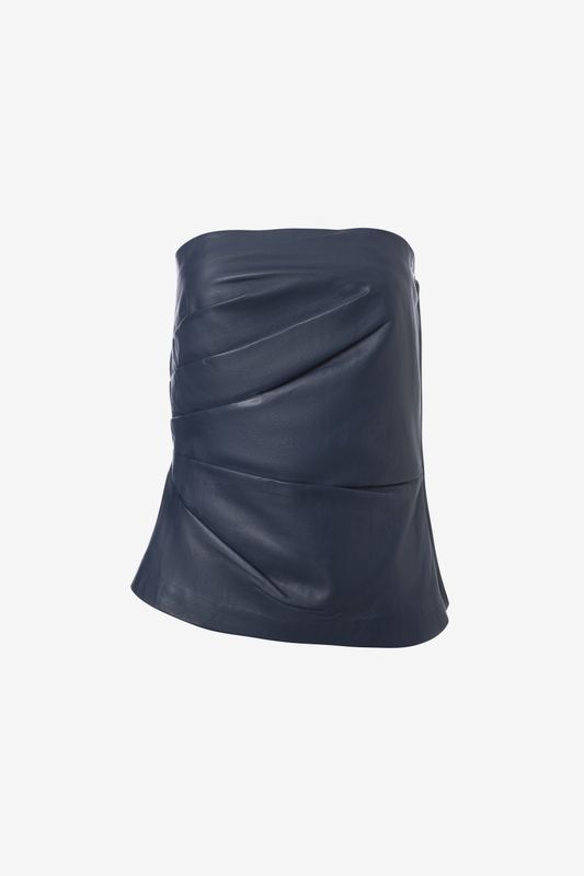 Iris Setlakwe Leather Bustier