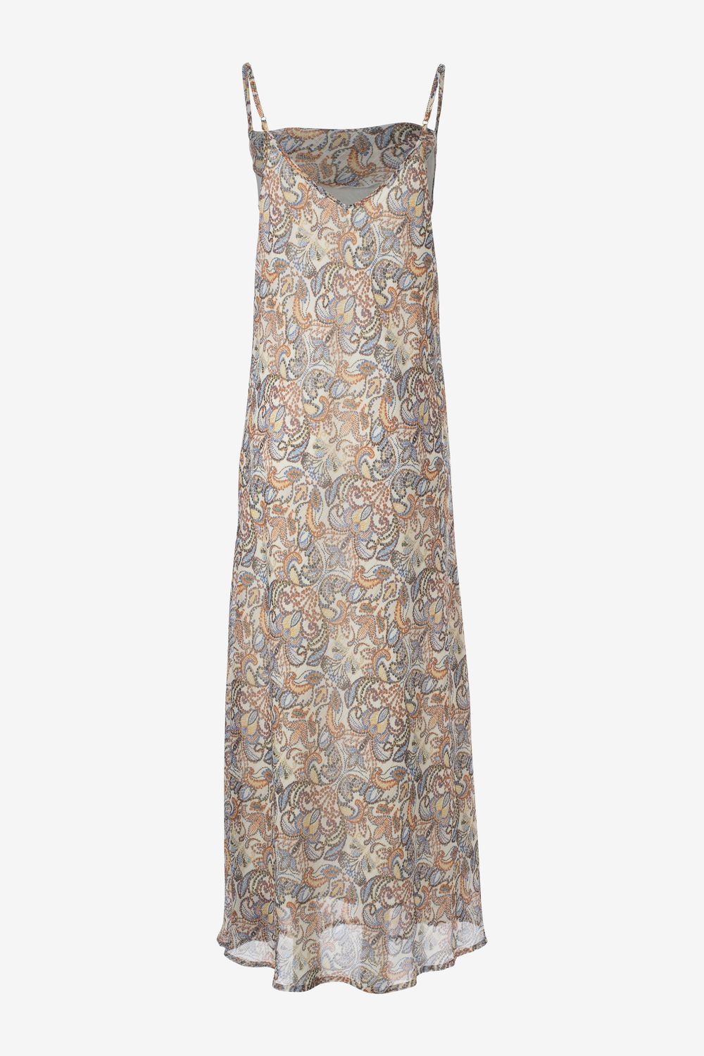 Iris Setlakwe Metalic Print Slip Dress