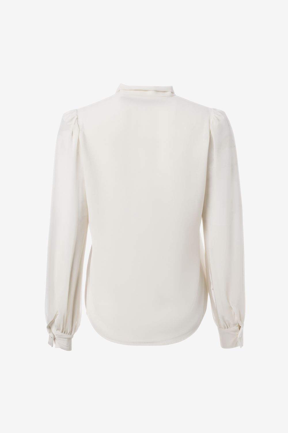 Iris Setlakwe Long Sleeve Blouse w/ Scarf
