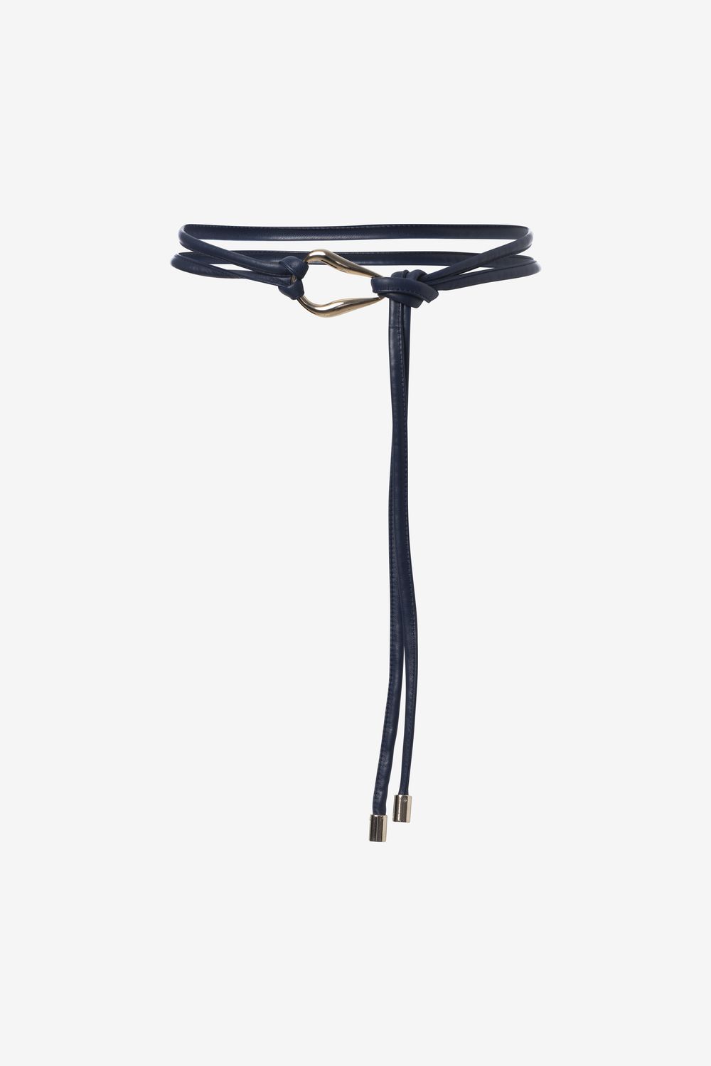 Iris Setlakwe Wrap Cord Belt w/ Organic Buckle