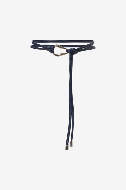 Iris Setlakwe Wrap Cord Belt w/ Organic Buckle
