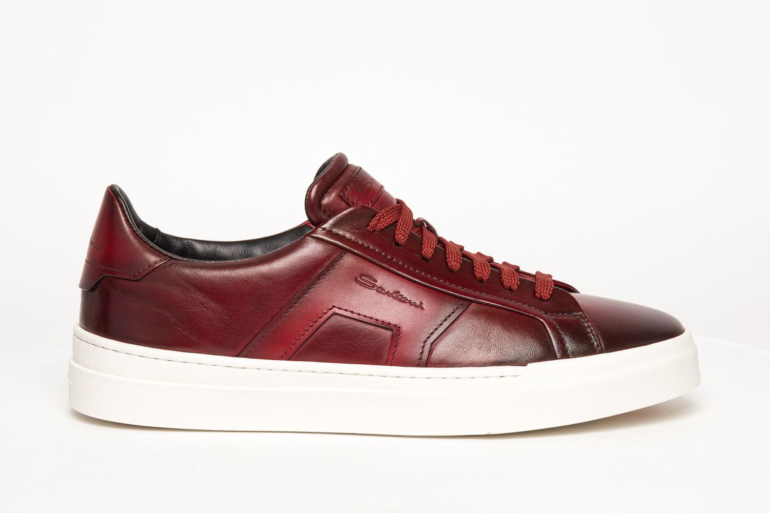 Santoni Solid DBS Low Top Sneakers