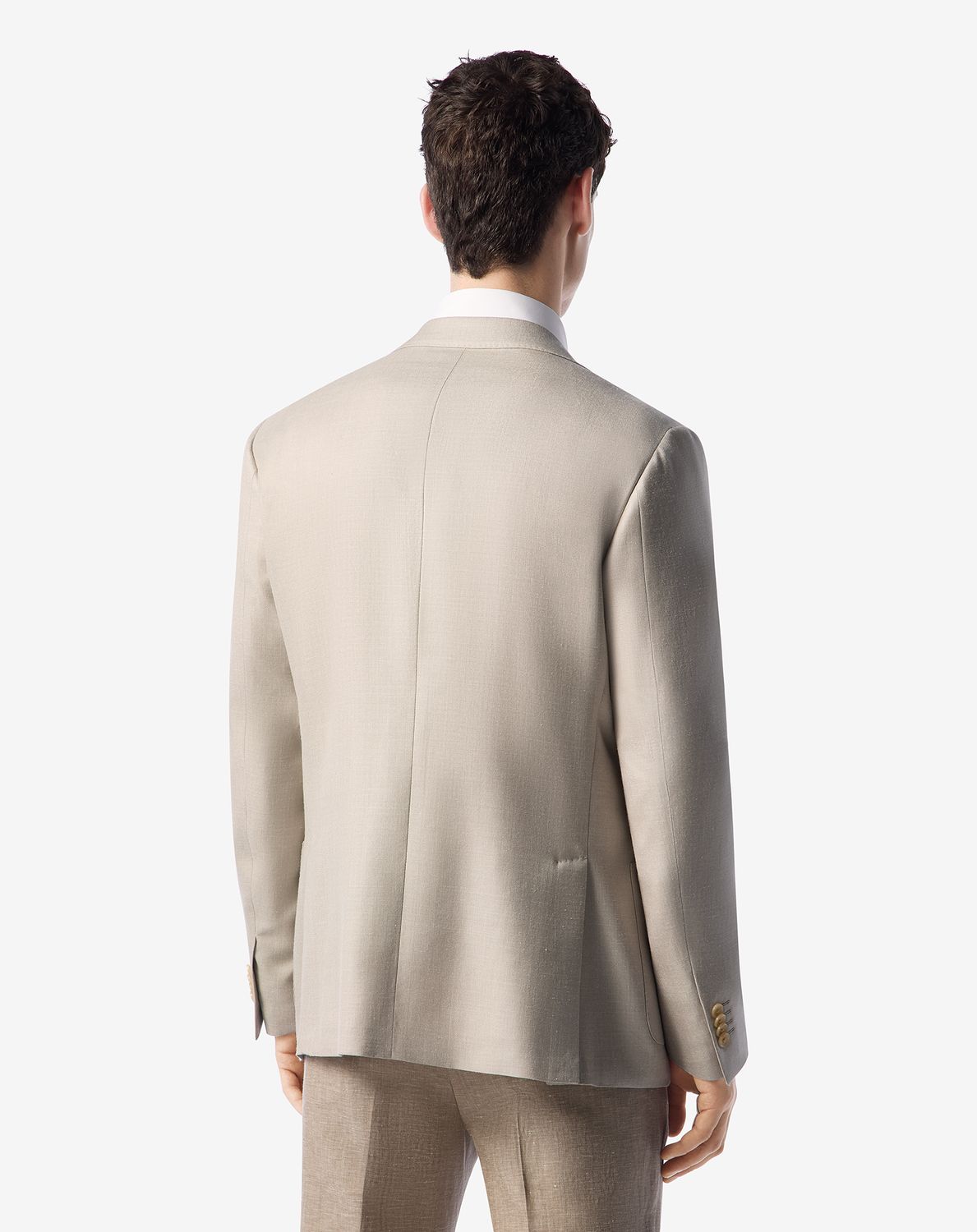 Corneliani Light Gate Wool, Silk, &amp; Linen Sport Coat