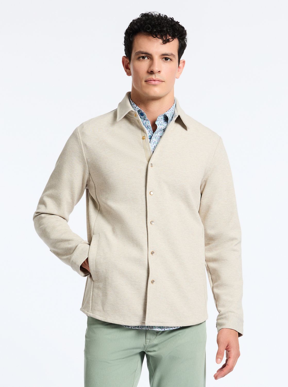 Robert Graham Kellan Knit Shirt Jacket