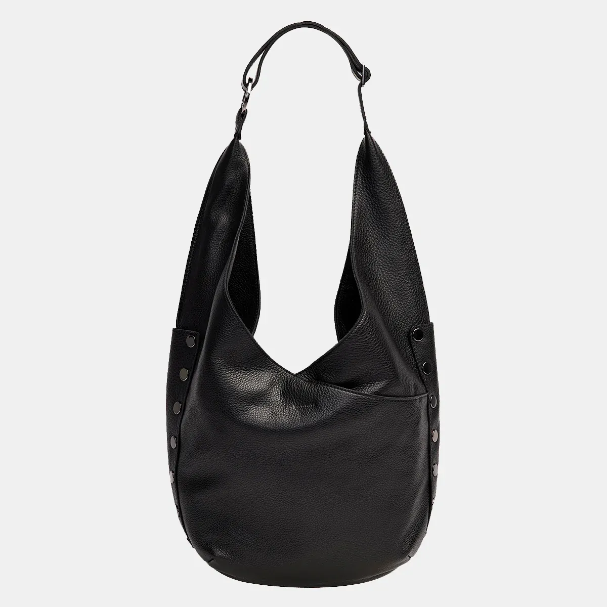 Hammitt Tom Zip Large Tote Bag, Color: Black &amp; Gunmetal