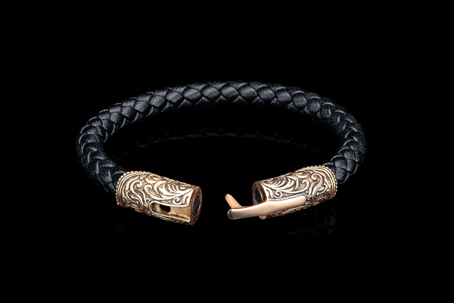 William Henry Milan Bracelet Bronze/Black