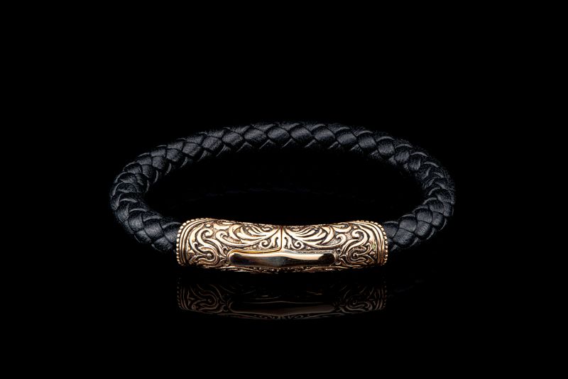 William Henry Milan Bracelet Bronze/Black