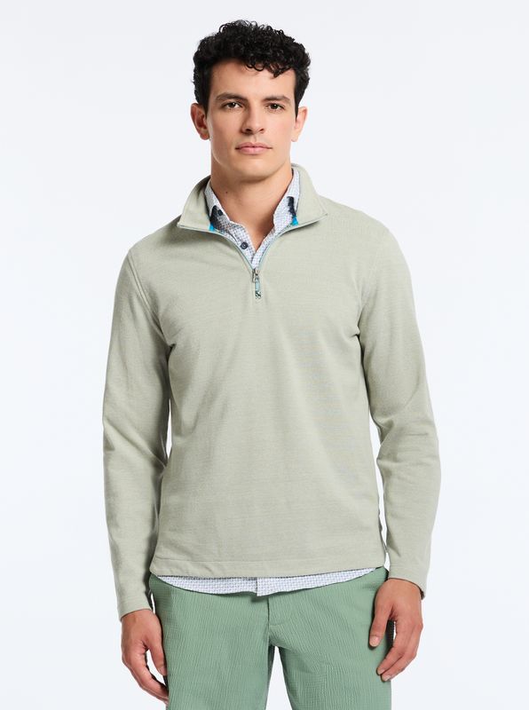 Robert Graham Seafoam Hobson Knit Sweater