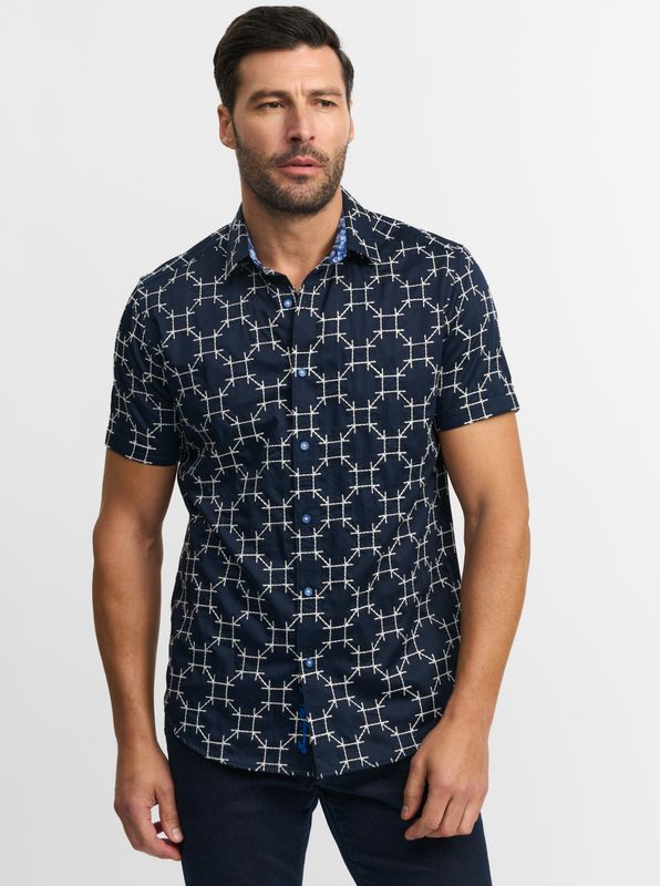 Robert Graham Weitzman Short Sleeve Shirt