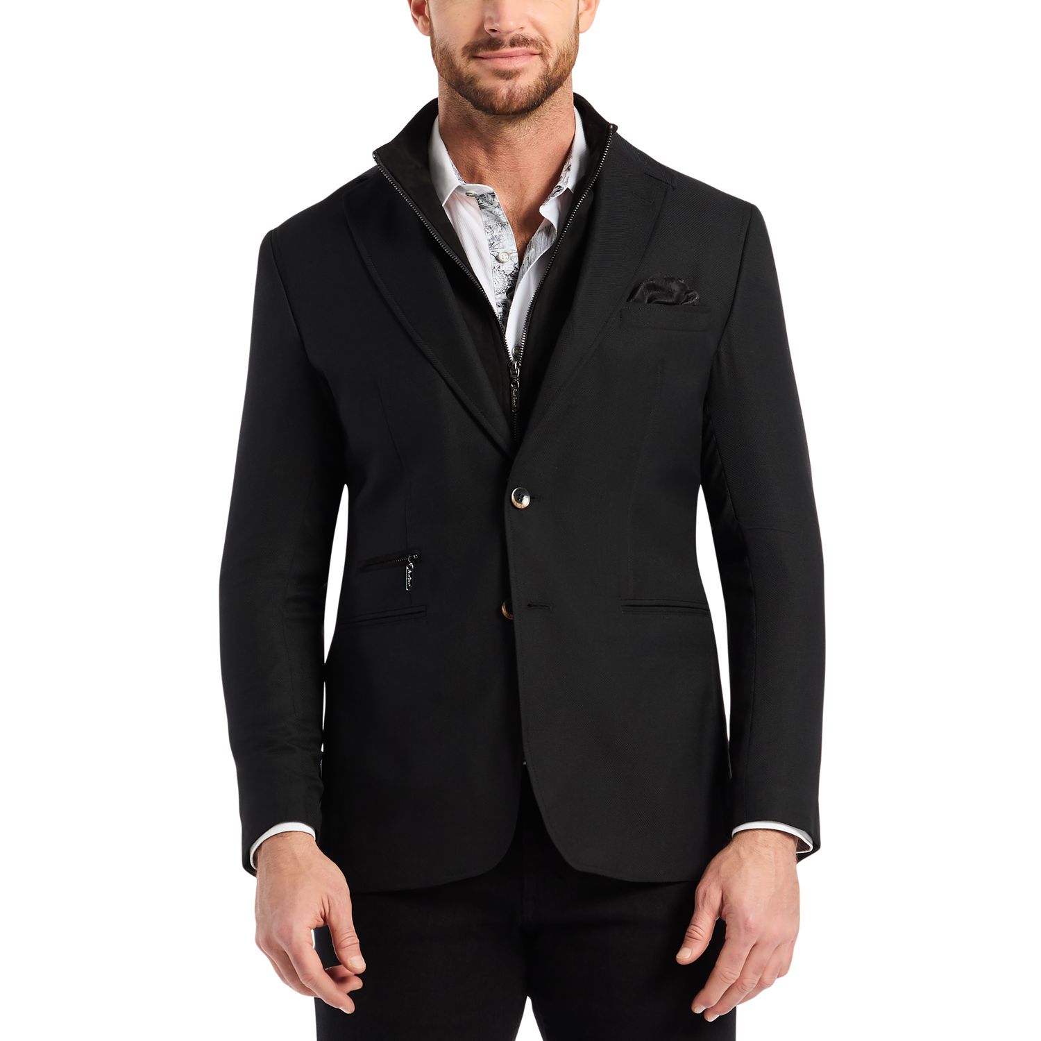 Robert Graham Jetset Sport Coat w/ Removable Vest